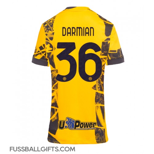 Inter Milan Matteo Darmian #36 Fußballbekleidung 3rd trikot Damen 2024-25 Kurzarm